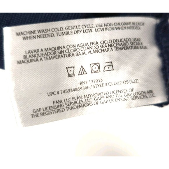 Gap Shift Dress M Navy Blue Minimalist Pullover Classic Essential Comfortable - Picture 8 of 9